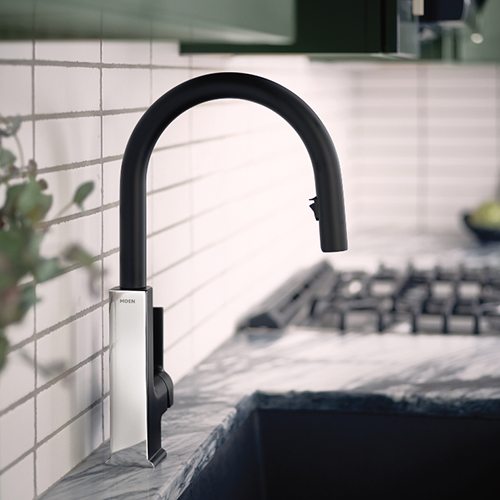 兼具功能與顏值的摩恩水龍頭，解鎖廚房用水新體驗